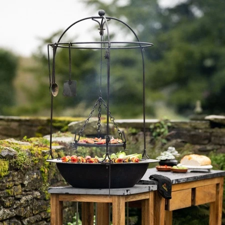 Plancha Kadai Tripod Pulley System - image 2