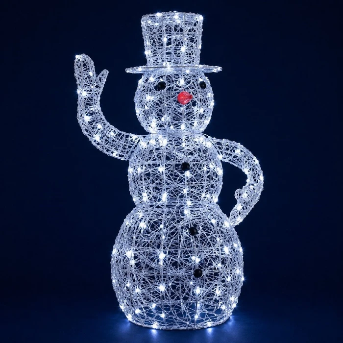 1m Dickensian Snowman