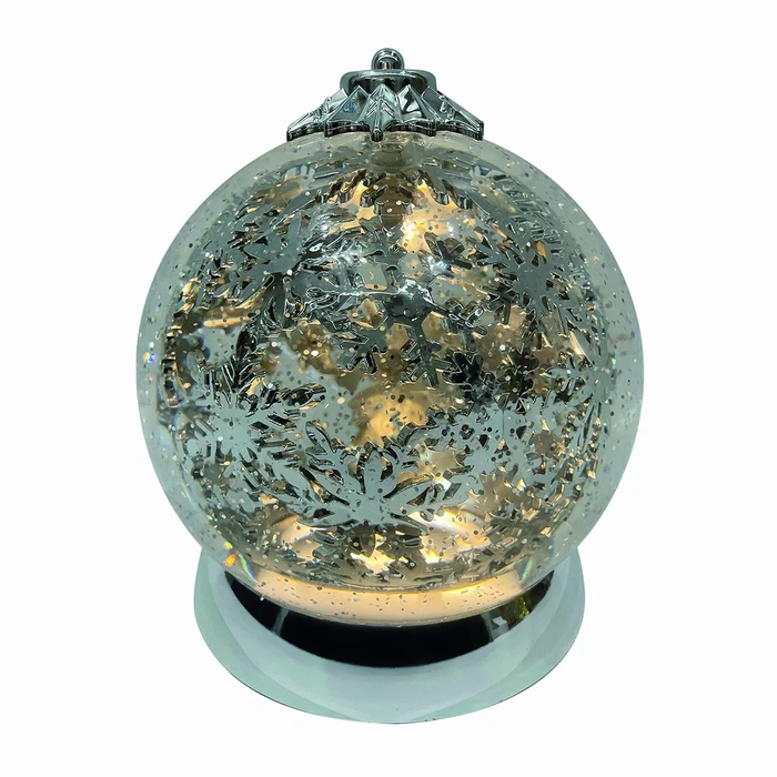 LED Spinning Swirl Globe