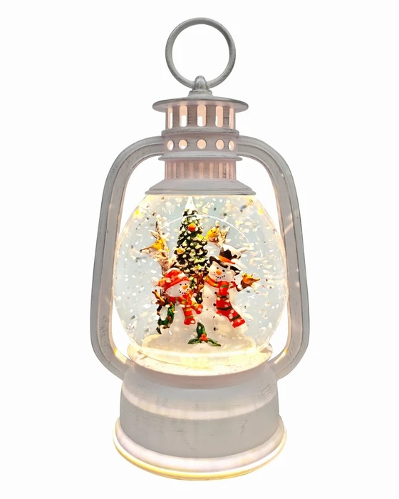 Snowman Lantern Water Spinner - image 2