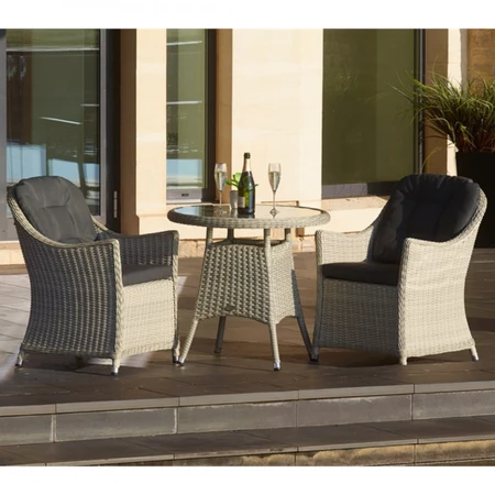 Monterey 80cm Bistro Set Dove Grey