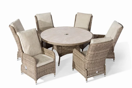 Montreal 6 Seat Round Dining Set 2026 - image 2