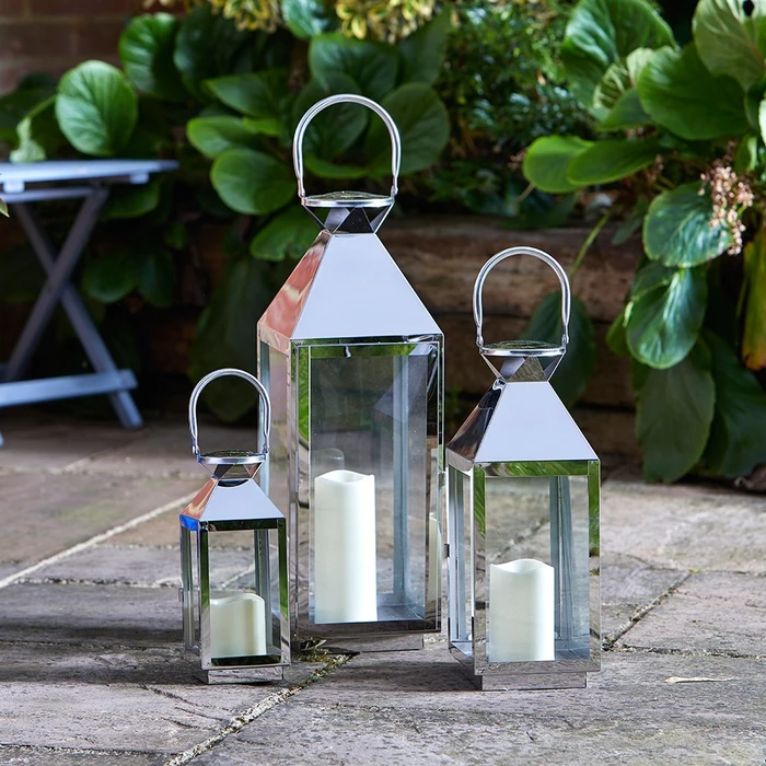 Outside In Stockholm Lantern Set Of 3 - image 2