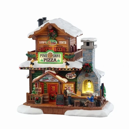 Lemax Pine Grove Pizza