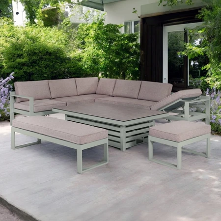 Orlando Corner Dining Set Olive - image 10
