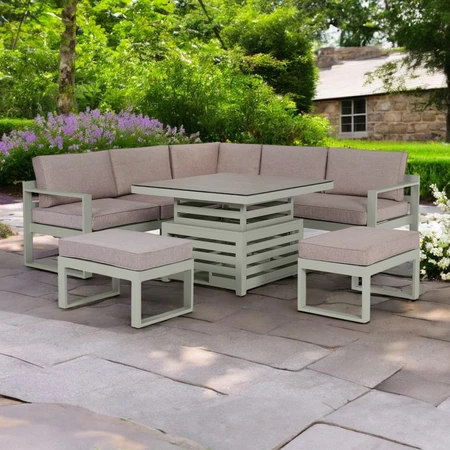 Orlando Mini Corner Dining Set Olive - image 1