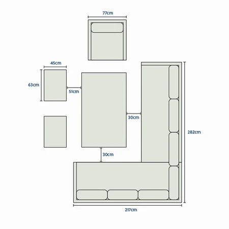Bromley Corner Dining Set - image 14