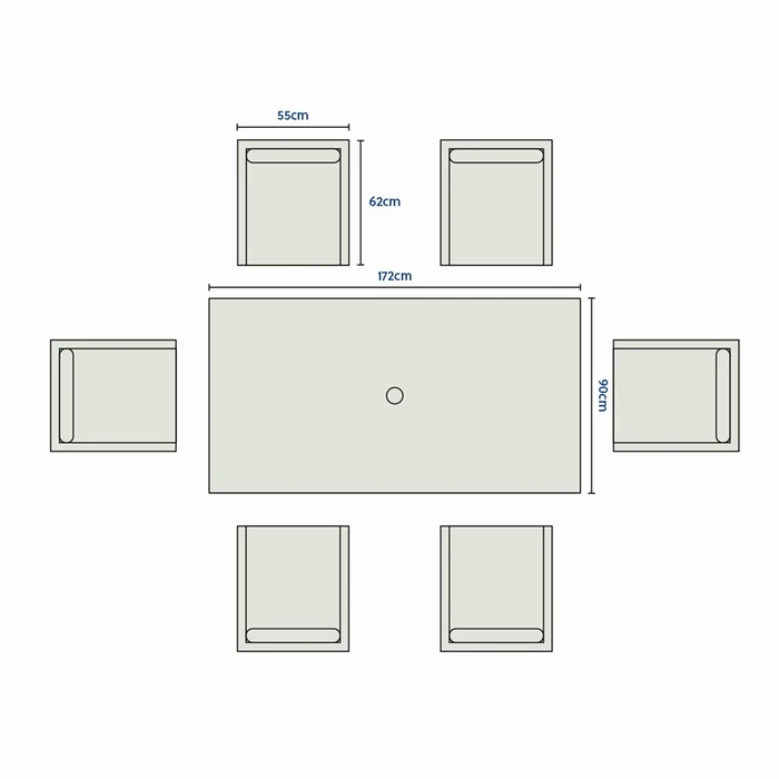 Heydon 6 Seat Set - image 4