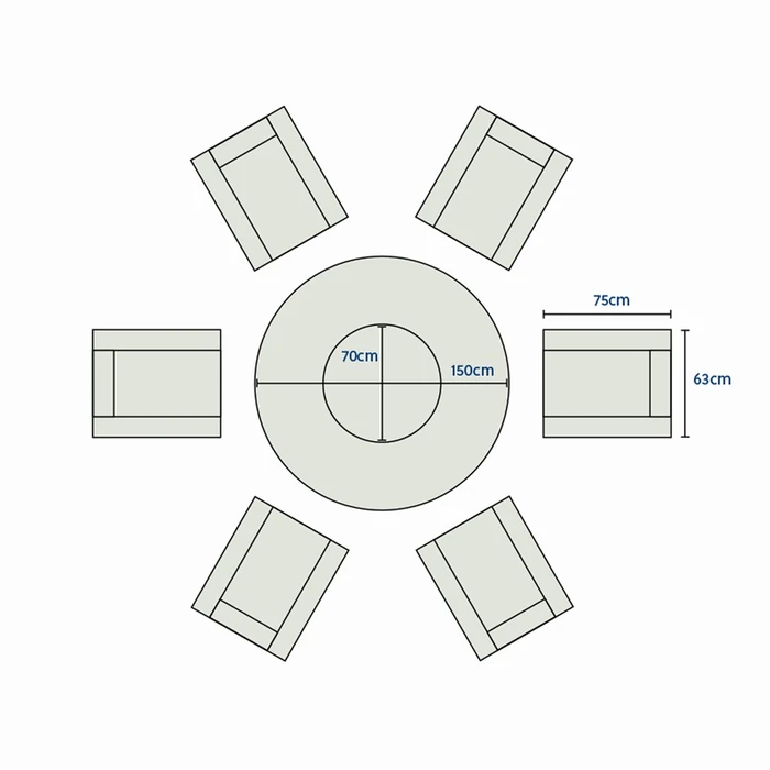 Athens 6 Seat Dining Set 2025 - image 7