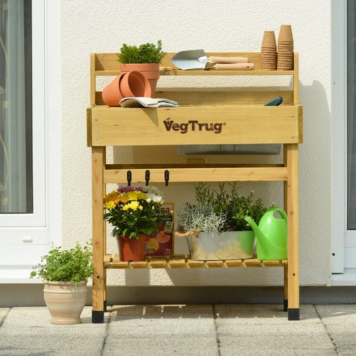 Deluxe Potting Bench Natural