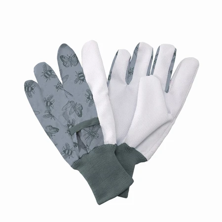 Jersey Cotton Grip Flutter Bugs Blue - image 2