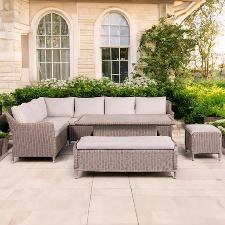 Oxford Large Corner Dining Set - image 1