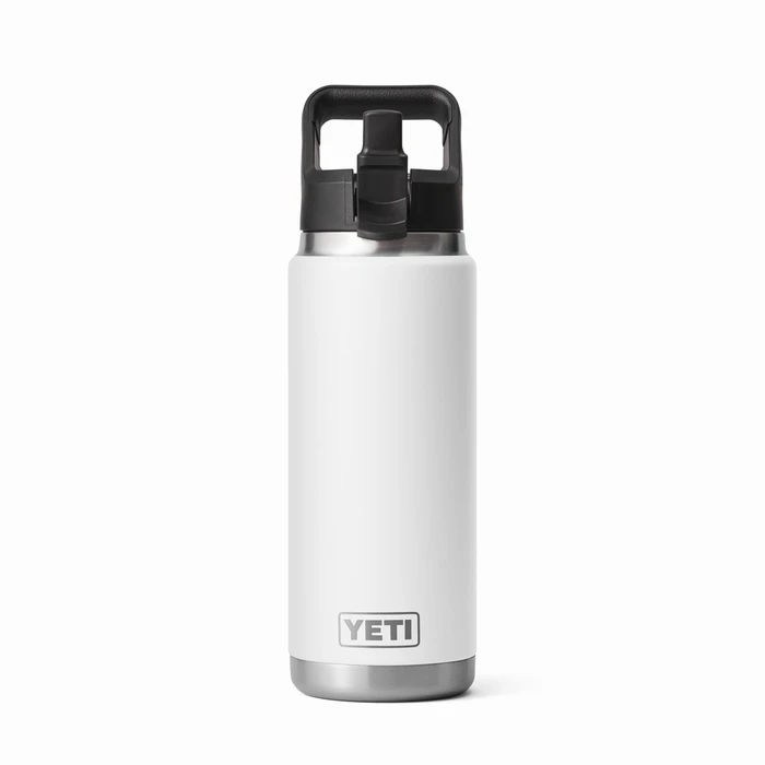 YETI Rambler 26oz Straw Bottle White - image 1