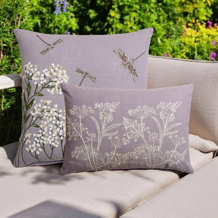 Wild Garden Simple Cushion Lilac - image 2