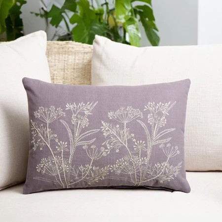 Wild Garden Simple Cushion Lilac - image 2