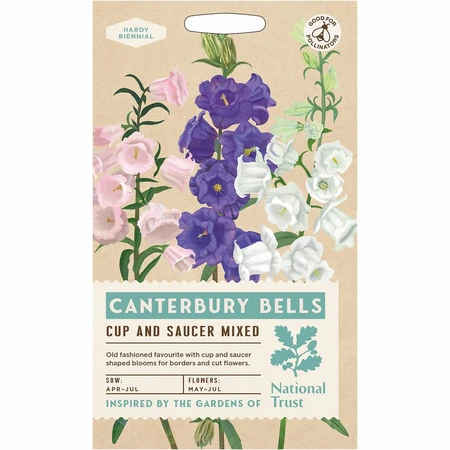 Canterbury Bells Cup + Saucer Mixed - image 1