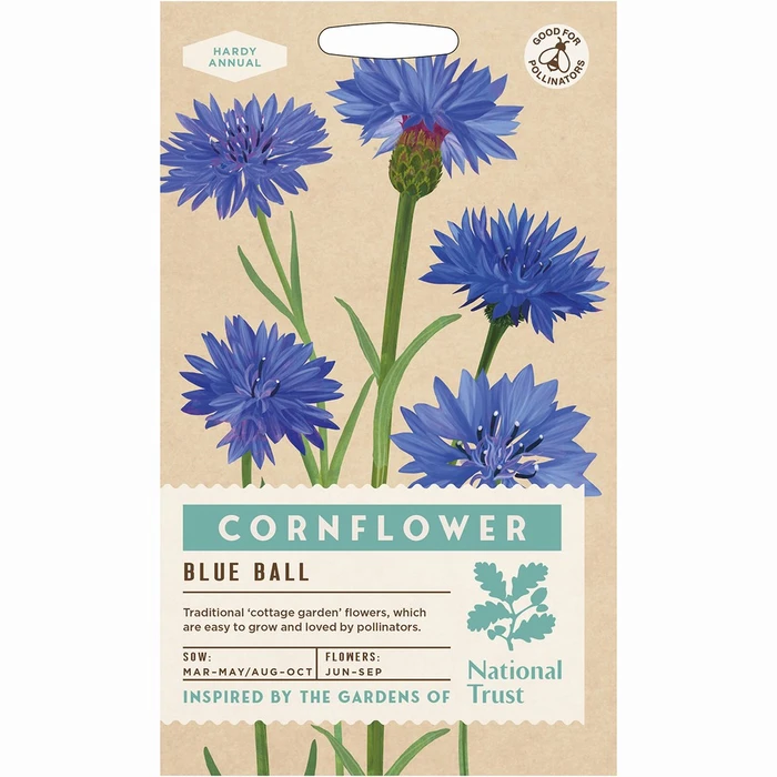 Cornflower Blue Ball - image 1