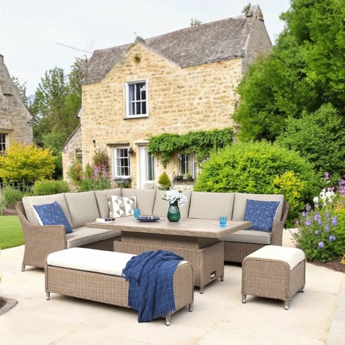 Oakwood Corner Dining Set - image 1