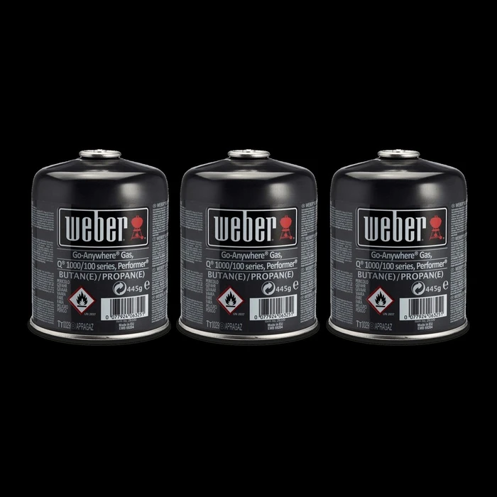 Weber Gas Cartridges 3Pk