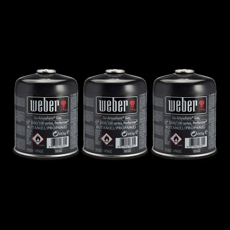 Weber Gas Cartridges 3Pk