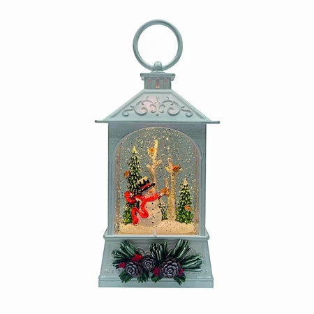 Snowman Water Spinner w foliage