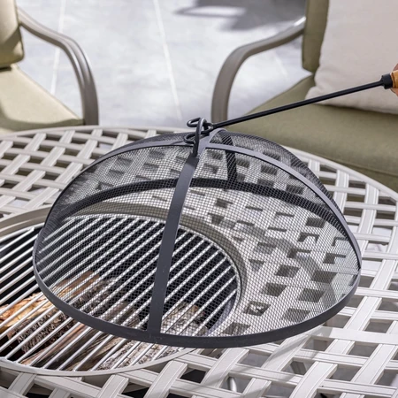 Burford 4 Seater Low Dining Table with Fire Pit - image 7