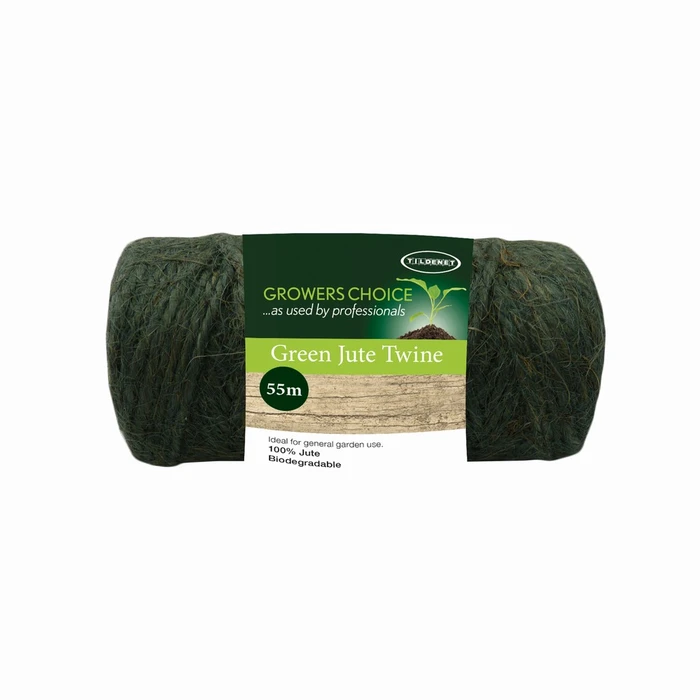 Spool Biodegradable Jute Twine Green 100G - image 1