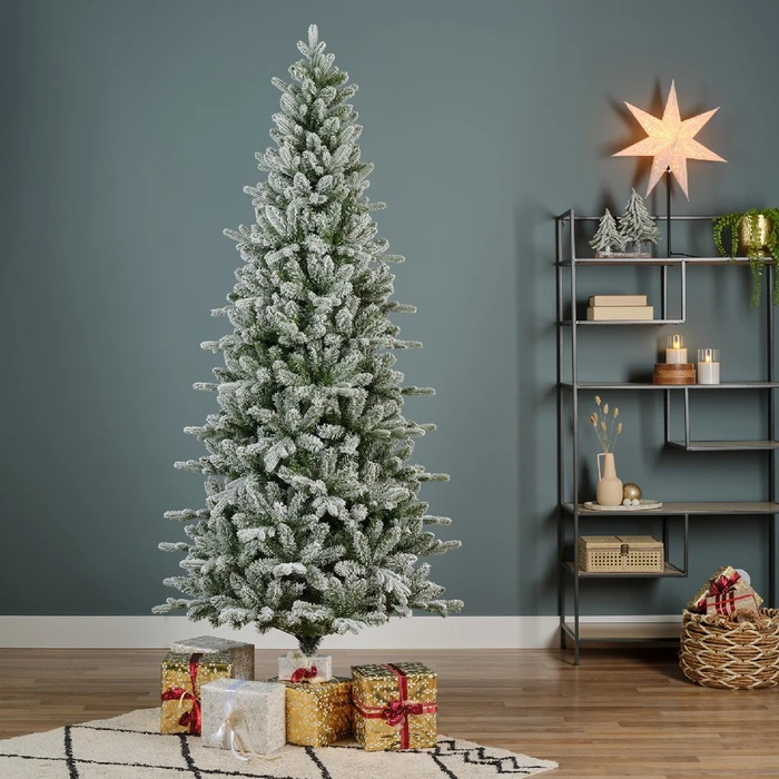 T45 Frosted Sherwood Fir Tree Green 6ft - image 4