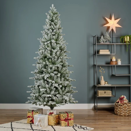 T45 Frosted Sherwood Fir Tree Green 6ft - image 4