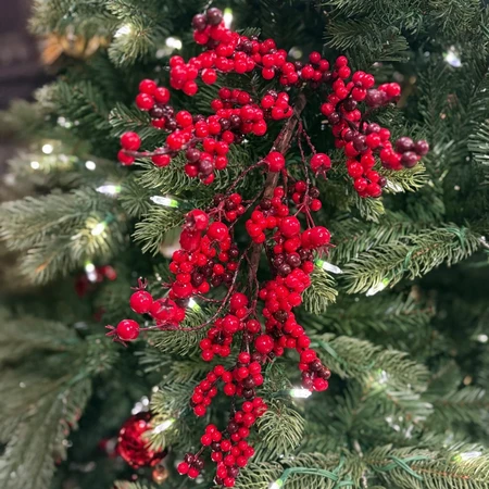 TD Red Berry Stem 60cm