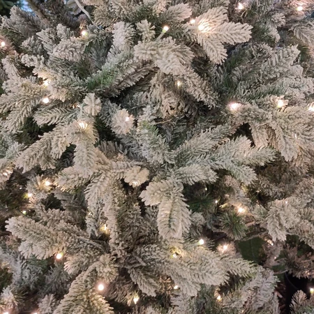 T67 Snowy Priestly 7Ft Prelit Xmas Tree - image 6