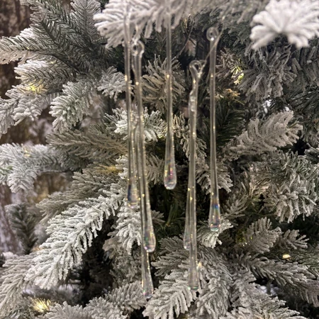 SW Pack of 12 Iridescent Glass Droplets