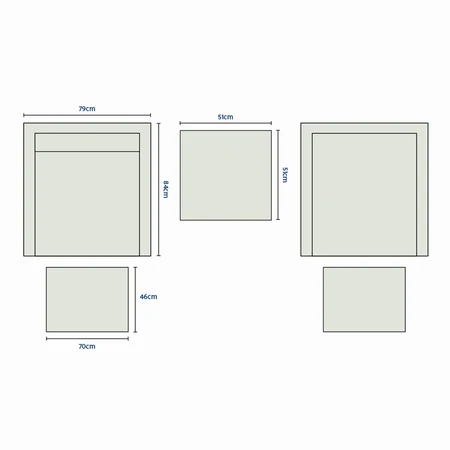 Oakhurst 5pc Bistro Set - image 2