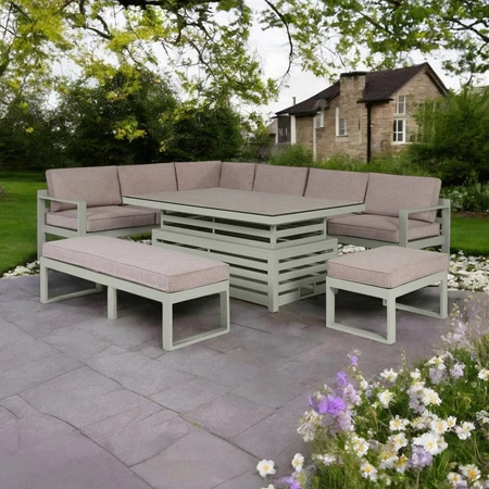 Orlando Corner Dining Set Olive