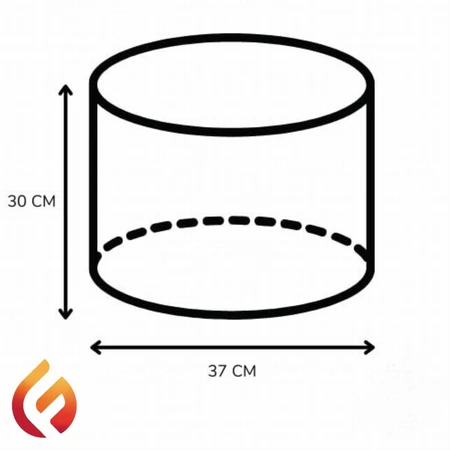 El Fuego Wood Colour Firepit Kit - image 9