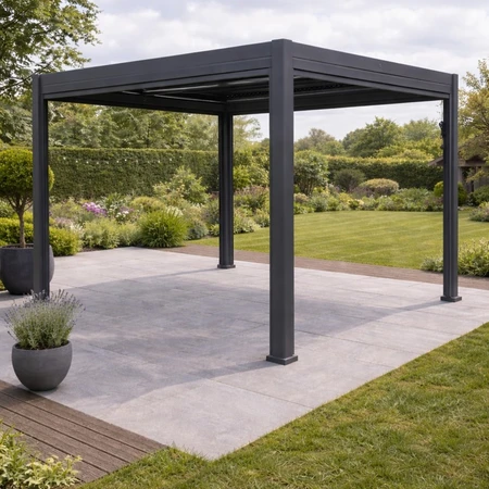 Alfresco Pergola 3X3M Anthracite
