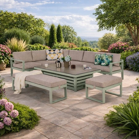 Orlando Corner Dining Set Olive 2026 - image 1