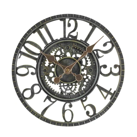Newby Mechanical Clock Verdigris