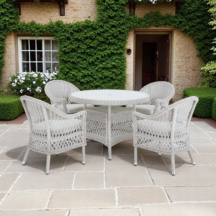 Hereford 4 Seat Dining Set - image 1