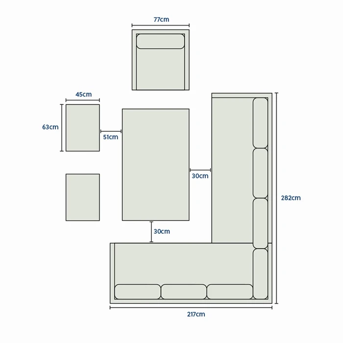 Bromley Corner Dining Set - image 8