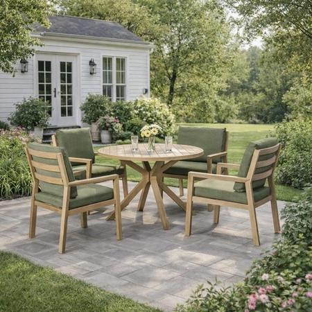 Hudson 4 Seat Round Set