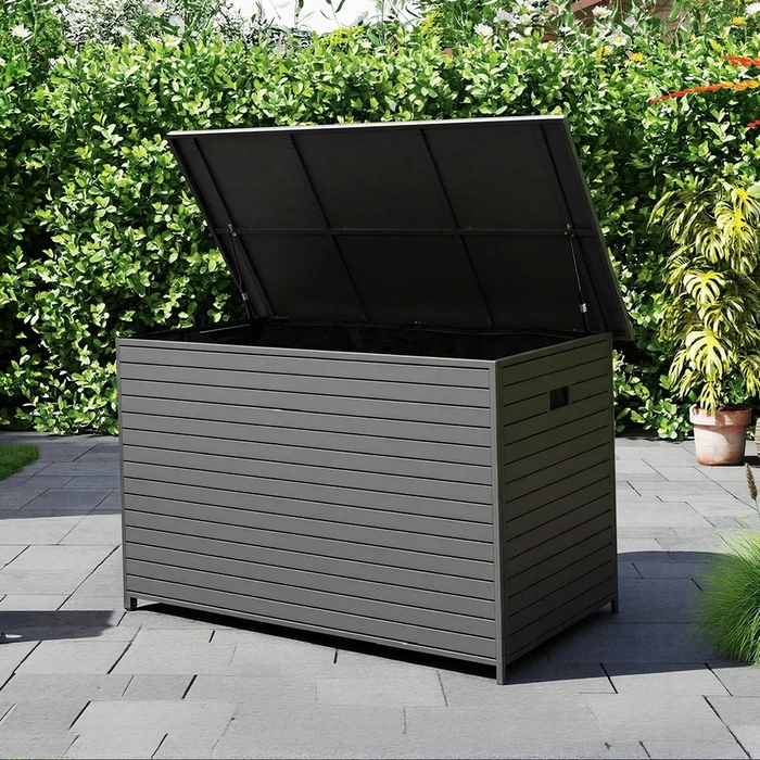 Orlando Cushion Storage Box Anthracite - image 1