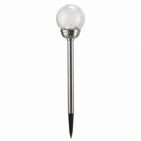 Blue Diamond Decor Crackle Glass Orb Stake - image 7