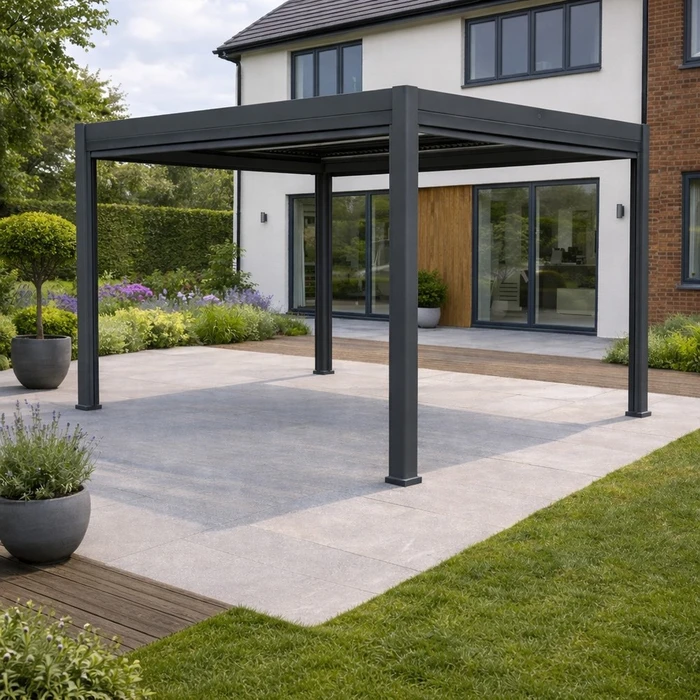 Alfresco Pergola 3X4M Anthracite - image 1