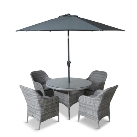 Santorini 4 Seat Dining Set - image 2