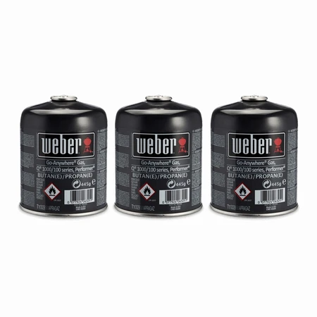 Weber Gas Cartridges 3Pk