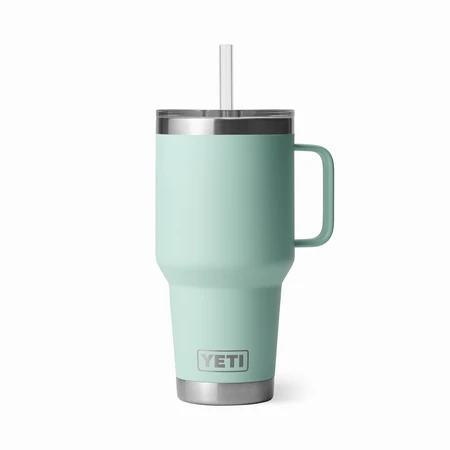 YETI Rambler 35oz Straw Mug Seafoam