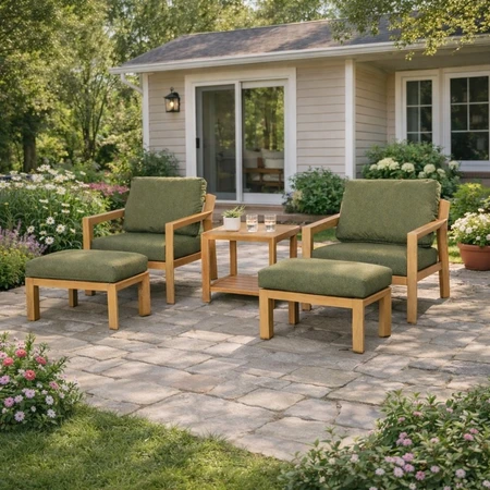 Hudson 5pc Armchair Duo Set
