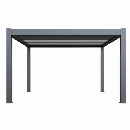 Riviera 4x3 Anthracite Pergola Frame Only - image 2