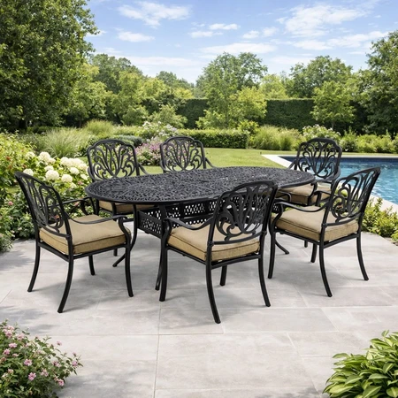 Kingston 6 Seat Dining Set - image 3